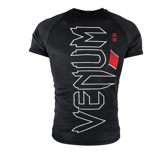 RASHGUARD MANGA CURTA VENUM BLACK BELT DARK