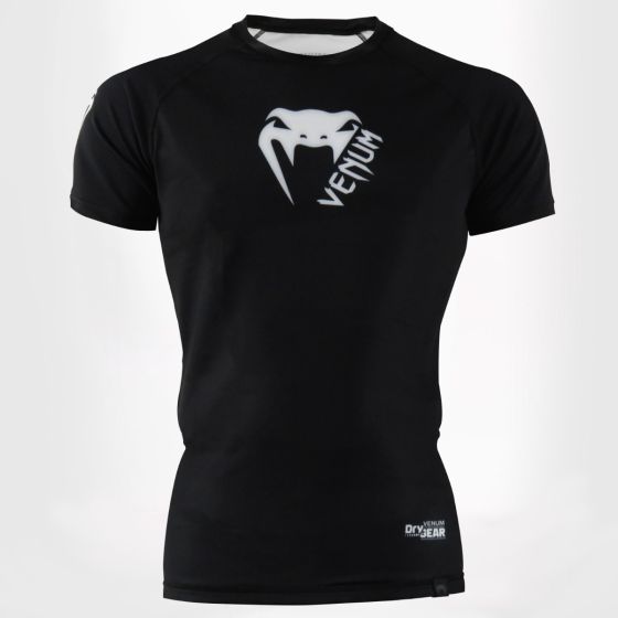 RASHGUARD VENUM BASIC BLACK M/C